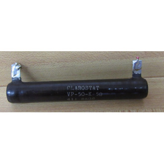 Clarostat VP-50-K VP50K Resistor 5 Ω (Pack of 2) - Used