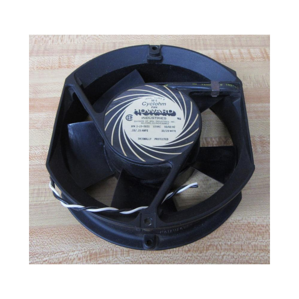 Howard Industries SPN 3-15-5601 Fan 3155601 - Used