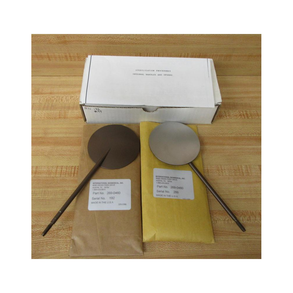 International Biomedical 269-0460 Internal Spoon 5" Shaft (Pack of 2)