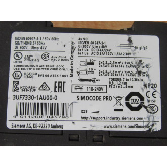 Siemens 3UF7330-1AU00-0 DM-F PROFlsafe 3UF73301AU000 - Used