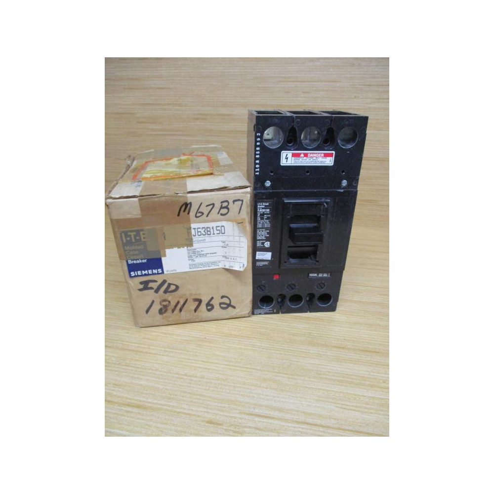 ITE FJ63B150 Siemens 150 AMP Circuit Breaker