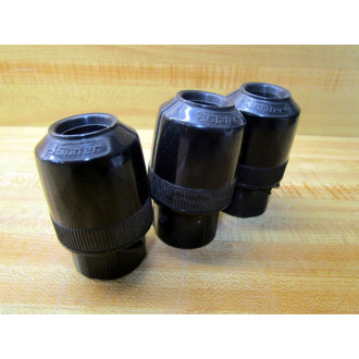 Slater 5296-BK Connector 5296BK (Pack of 3) - New No Box