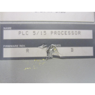 Allen Bradley 1785-LT PLC-515 CPU Module Ser.B FW Rev.R - WKey - Used