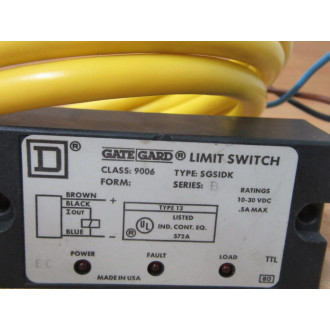 Square D 9006-SGSIDK Gate Gard Limit Switch 9006SGSIDK - New No Box