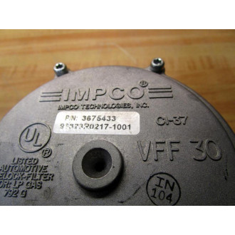 Impco VFF 30 LockOff Filter Rebuilt 12-3-15 3675433 - Refurbished