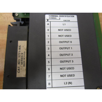 Allen Bradley 1771-OP AC Output Module 1771-0P Series A  Rev.E02 - Used