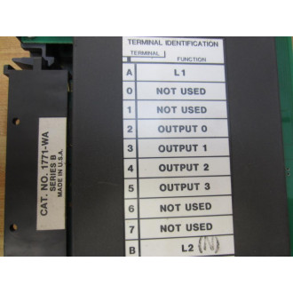 Allen Bradley 1771-OP AC Output Module 1771-0P Max.Output Power: 720VA - Used
