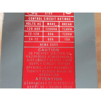 Allen Bradley 802X-A7 Limit Switch 802XA7 - Used