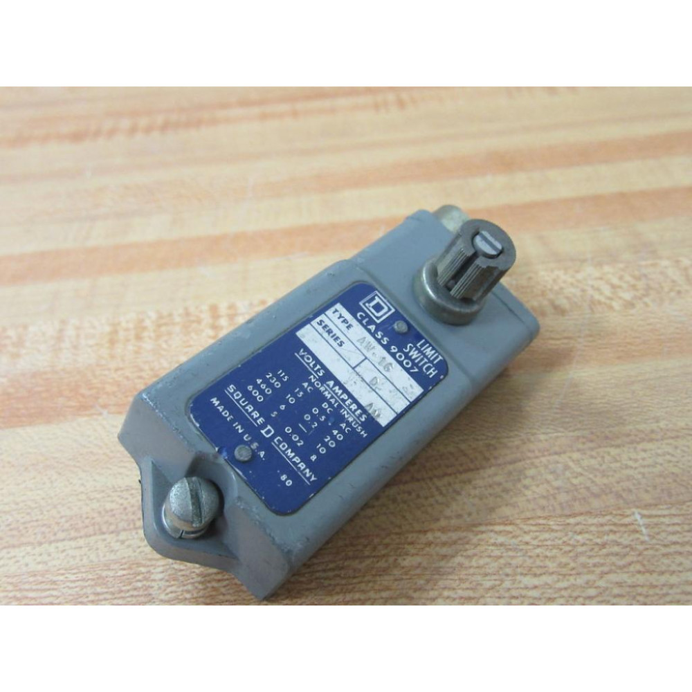Square D 9007-AW16 Limit Switch 9007AW16 Cover Only - New No Box
