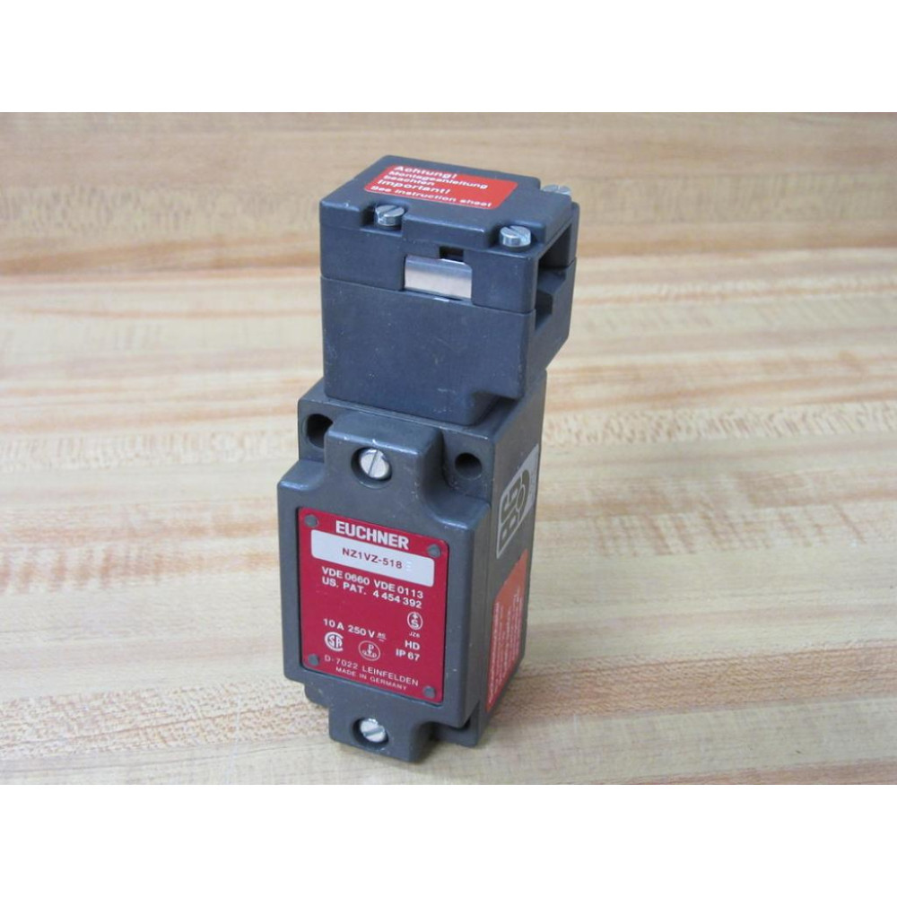 Euchner NZ1VZ-518E Safety Switch NZ1VZ518E - New No Box