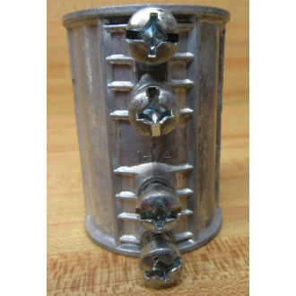 Cooper Crouse Hinds 463 Set Screw Coupling 1-14" (Pack of 6) - New No Box