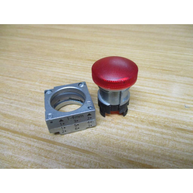 Siemens 3SB3644-6BA20 Pilot Light WO Lamp Module - New No Box
