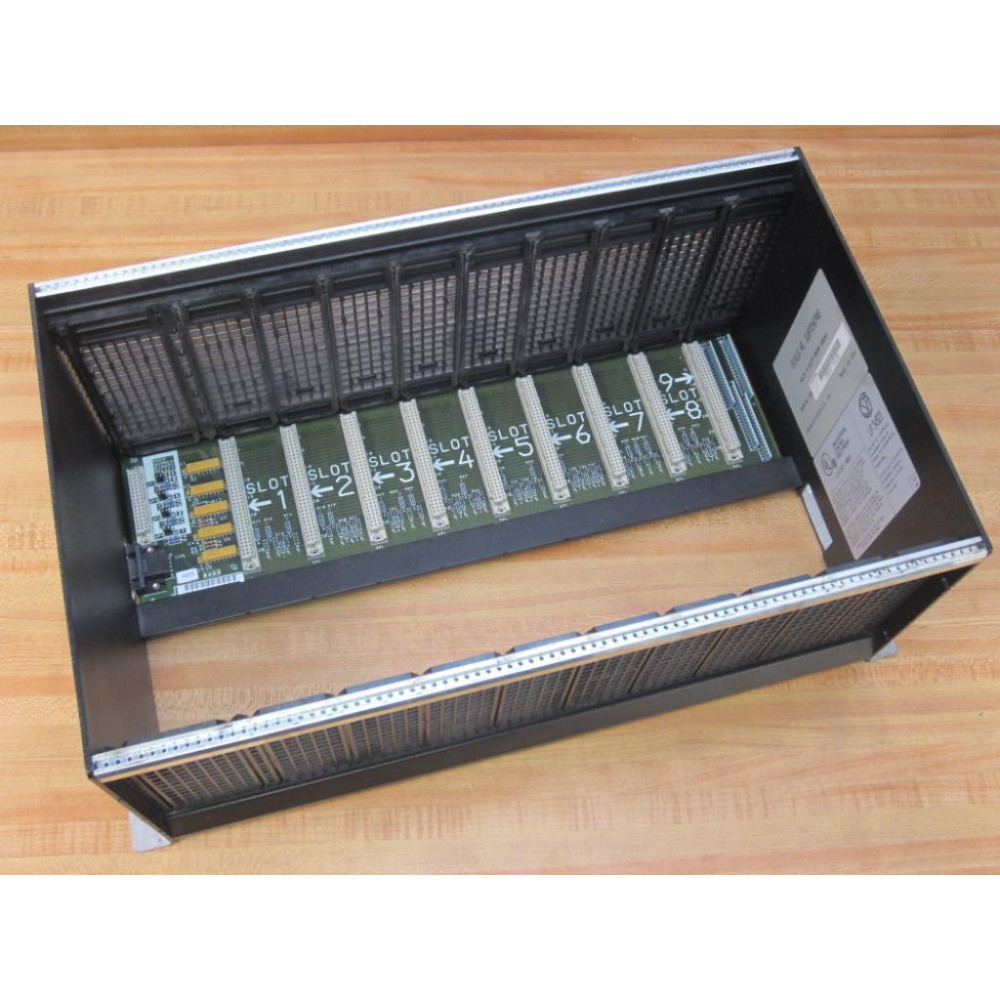 GEFanuc IC697CHS790 9-Slot Rack Rear Mount 44A724845-G01 IC697CHS790D - Used GEFanuc IC697CHS790 9-Slot Rack Rear Mount 44A724845-G01 IC697CHS790D - Used