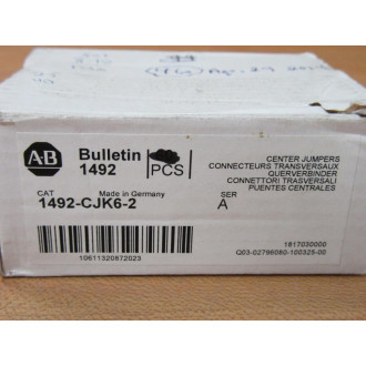 Allen Bradley 1492-CJK6-2 Plug In Center Jumper (Pack of 46)