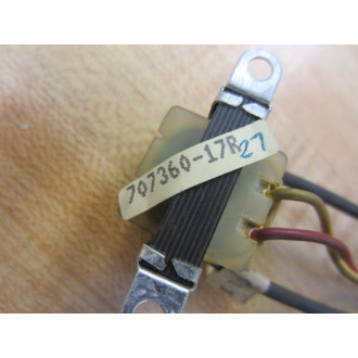 707360017R Transformer H1H2 X1X2 W2 Wire Leads - Used
