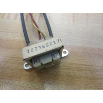 707360017R Transformer H1H2 X1X2 W2 Wire Leads - Used
