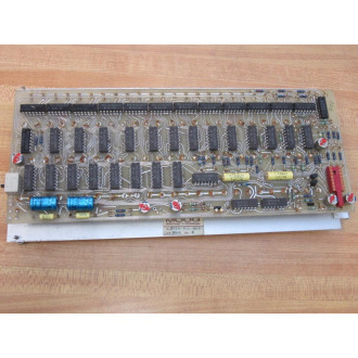 Moog D124-013-A001 Control Panel wCard D124-013 - Used