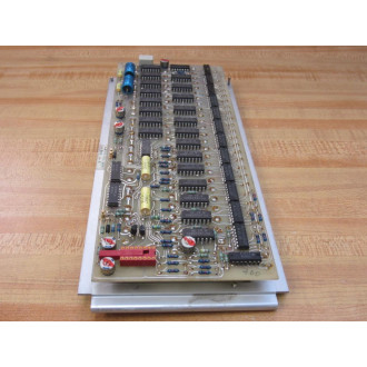 Moog D124-013-A001 Control Panel wCard D124-013 - Used