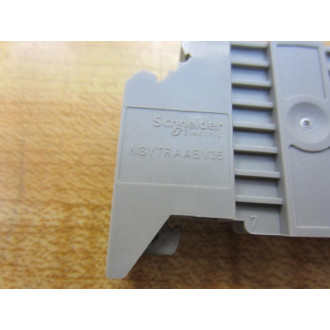 Schneider Electric NSYTRAABV35 Terminal Block End Bracket (Pack of 4) - New No Box