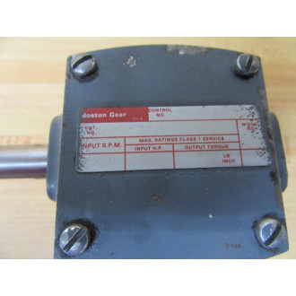 Boston Gear 09A-5-J Gear Reducer 09A5J - New No Box