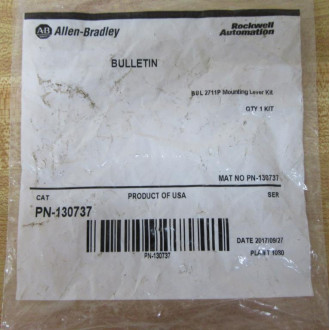 Allen Bradley PN-130737 Mounting Lever Kit PN130737 Allen Bradley PN-130737 Mounting Lever Kit PN130737