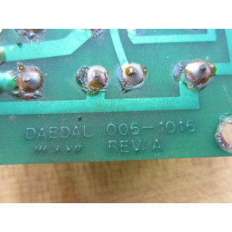 Daedal 006-1016 Circuit Board 0061016 - Used