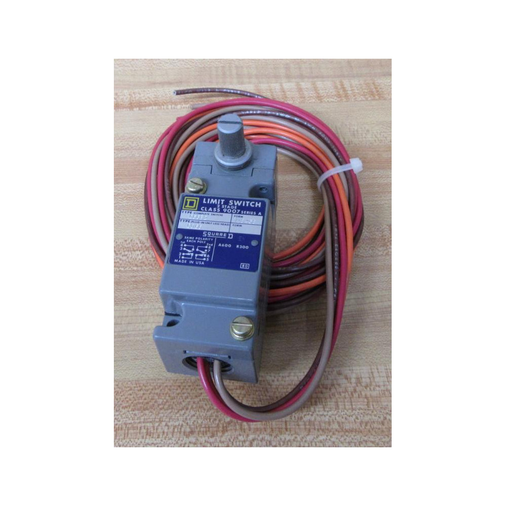 Square D 9007-C66B2 Limit Switch 9007C66B2 - New No Box Square D 9007-C66B2 Limit Switch 9007C66B2 - New No Box