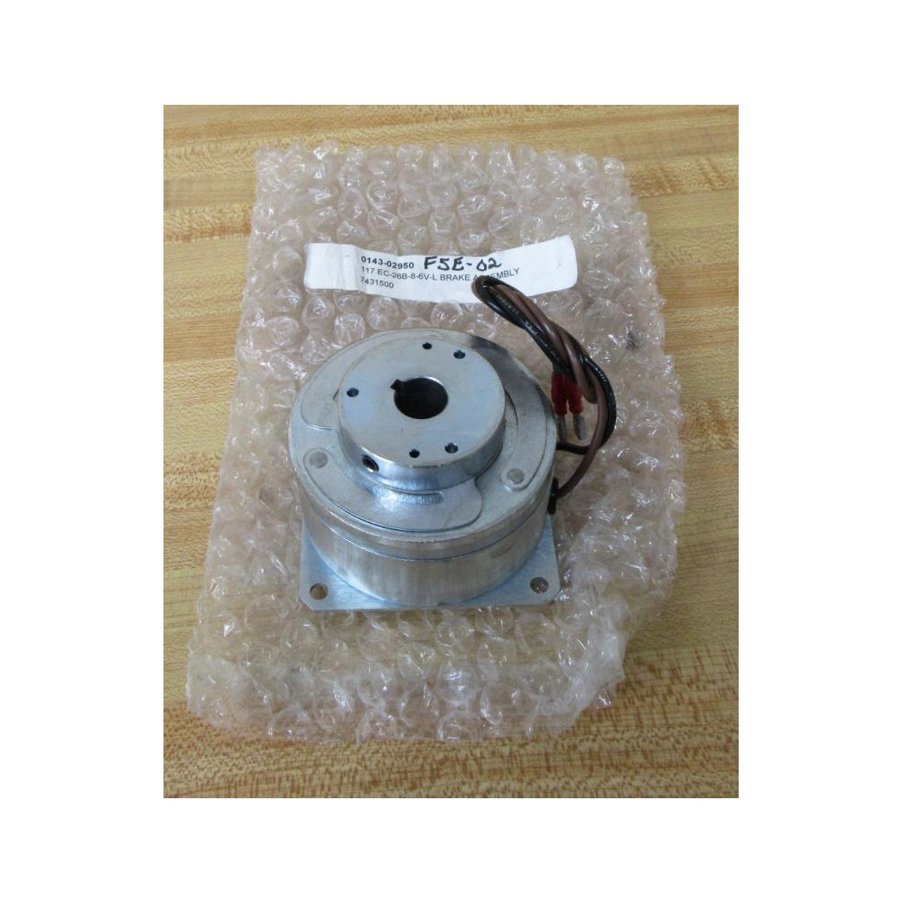 Electroid 117 EC-26B-8-6V-L Brake Assy 117EC26B86VL Electroid 117 EC-26B-8-6V-L Brake Assy 117EC26B86VL
