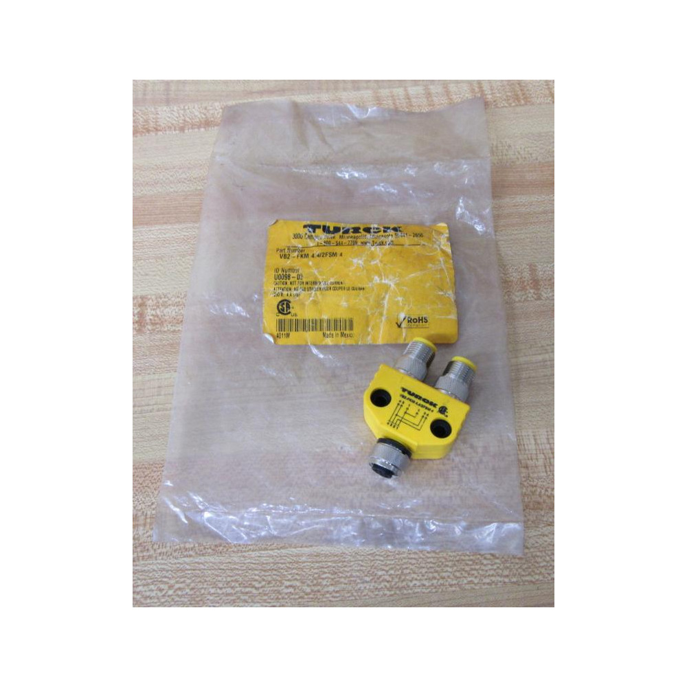 Turk VB2-FKM-4.4-2FSM 4 Splitter U0098-02 Turk VB2-FKM-4.4-2FSM 4 Splitter U0098-02