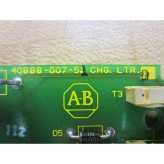 Allen Bradley 40888-007-52 Circuit Board 4088800752 - Used