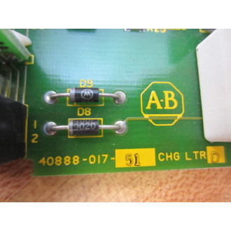 Allen Bradley 40888-017-51 Circuit Board 4088801751 - Used