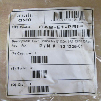 Cisco 72-1225-01 Computer Cable 72122501