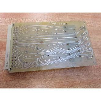 TWK-Elektronik 8745 Circuit Board 8745A OV 15-2 0V - Used