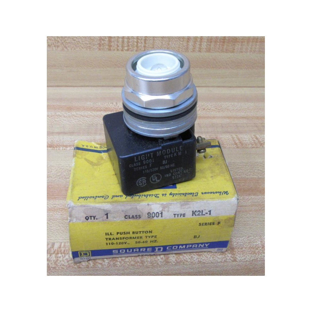 Square D 9001K2L-1 Illuminated Push Button 17854 Square D 9001K2L-1 Illuminated Push Button 17854