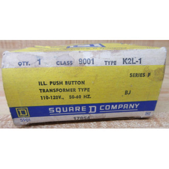 Square D 9001K2L-1 Illuminated Push Button 17854