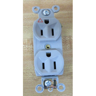 Pass & Seymour Legrand IG6200-GRY Duplex Receptacle IG6200GRY (Pack of 10)
