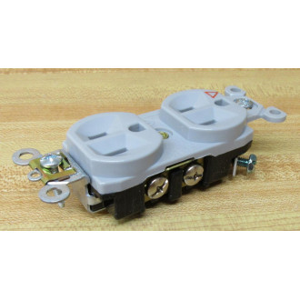 Pass & Seymour Legrand IG6200-GRY Duplex Receptacle IG6200GRY (Pack of 10)