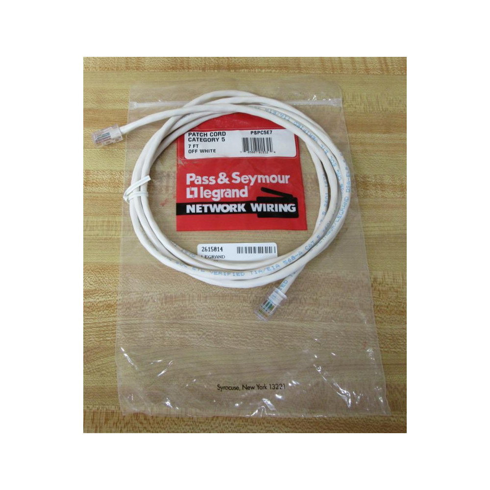 Pass & Seymour Legrand PSPC5E7 Patch Cord