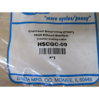 Bimba HSCQC-09 Hall Effect Switch HSCQC09