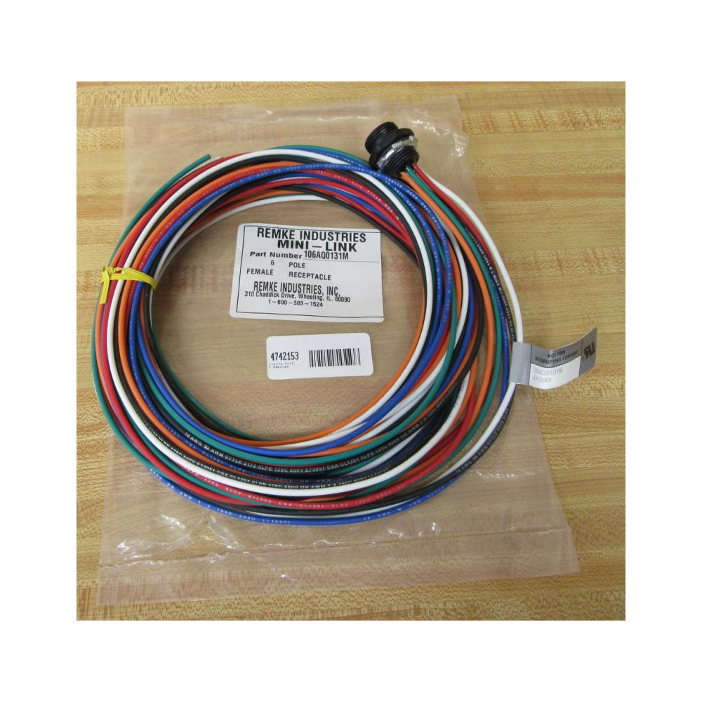 Remke Industries 106AQ0131M Receptacle