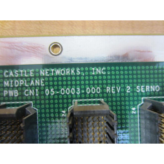 Castle Networks 05-0003-000 19-Slot Midplane 050003000 - Used