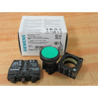 Siemens 3SB3201-0AA41 Pushbutton 3SB32010AA41