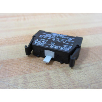 Allen Bradley 800E-3X01 Contact Block D5-3X01 Black