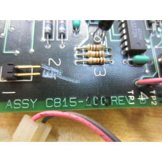 Gould C815-100 Circuit Board C815100 W2 Wire Leads + Connector - Used