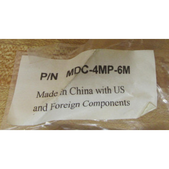 Mencom MDC-4MP-6M Connector Cable MDC4MP6M