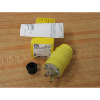 Hubbell HBL14W47 HBL Straight Blade Plug 14W47