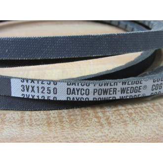 Dayco 3VX1250 Power-Wedge Cog-Belt - New No Box