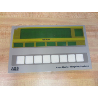 ABB 5372-396-26 Asea Master Weighing Systems Display Panel - Used