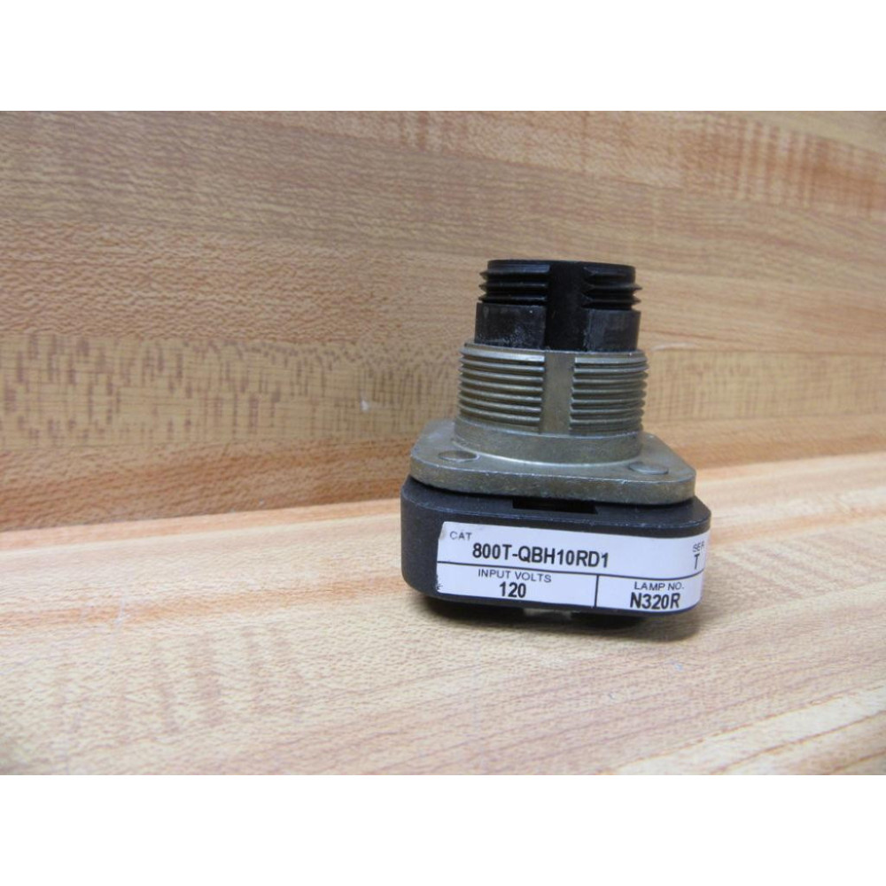 Allen Bradley 800T-QBH10RD1 Pushbutton Illum. 800TQBH10RD1 Core Only - New No Box Allen Bradley 800T-QBH10RD1 Pushbutton Illum. 800TQBH10RD1 Core Only - New No Box