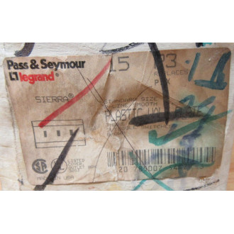 Pass & Seymour Legrand P3 Switch Plate TP3 (Pack of 15)